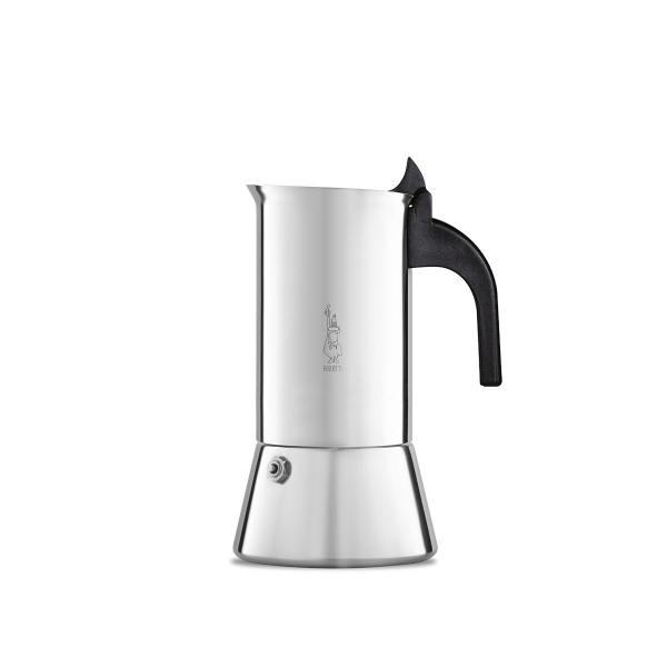 Bialetti Espressokanne New Venus 10 Tassen, Silber